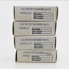 NOS JAN Sylvania 5814A Code-Matched Quad 10-74 Platinum Matched Low Noise