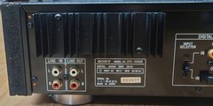 SSony DTC-500ES DAT Recorder Deck w/ Remote Powers On Tray Opens Untested