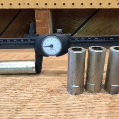 (4) ELCO TS102U03 7-Pin Vacuum Tube Shield: 6AQ5 6X4 Style. 2 1/4&Prime; T x 7/8 Dia.
