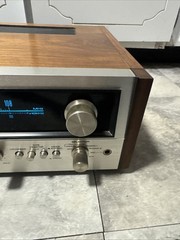 Gorgeous Very Rare Champagne Face Pioneer SX-727 Stereo Receiver 100% Working