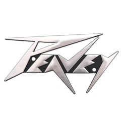 PEAVEY logo badge replacement piece (text) plastic 157mm(6.18&Prime;)X84mm(3.30&Prime;)