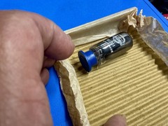 NOS NIB MULLARD 90C1 Vacuum Tube – New in box – Rare Box w/ warranty paper !