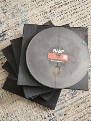 Vintage BASF 1800 2400 Performance Series reels with JAZZ music – lot of 5