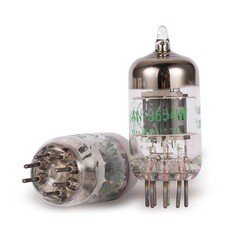 2PCS 7-Pin GE JAN5654W Vacuum Tubes Upgrade for 6AK5/6J1/6Ж1/EF95/6J1P