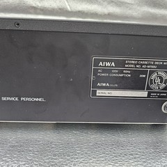 AIWA AD-M700U 3HEAD Metal Stereo Cassette Deck M700 Player Tested *See Video*