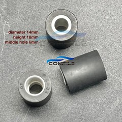 pinch roller belt pulley for VCR tape recorder audio player 14x18x6mm