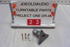 Project One DR-IIA Turntable 33 RPM Spindle Mount. Tested Parting Out DR-11A