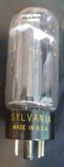 Sylvania 5U4GB tube Vintage NOS Vacuum Electron Amplifier Audio Radio