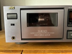 JVC TD V541 3-head Direct drive Cassette Deck.