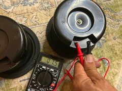 (2) Pioneer midrange from Pioneer CS-A500 speaker with brown FB cone 12-101F-1
