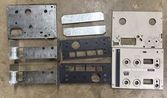 Roberts 721 Rheem AKAI Tube Reel To Reel Deck Parts Panels & Brackets
