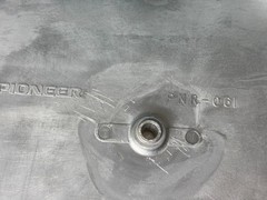Pioneer Turntable PL-518 Platter Original PNR-061 Replacement Part