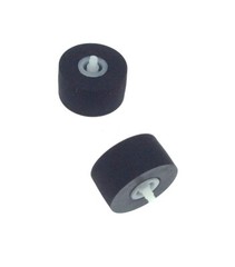 4PCS 12.5mmx6x1.5 JVC Pinch Roller Pressure Belt Pulley for Sony Akai Pioneer