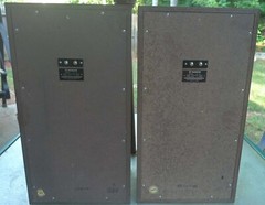 Vintage 1971 Pioneer CS-33 25 Watts 2 Way Speakers Driver System Made in Japan