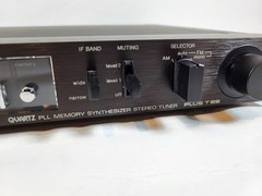 Vintage Sanyo Plus T55 Quartz PLL Memory Synthesizer Stereo AM/FM Tuner HI-Fi