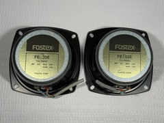 Vintage FOSTEX FE103E Speakers (2) • 4&Prime; Orig. Boxes – READ DESCRIPTION