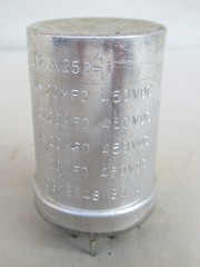 Unbranded A23X252-1 20/20/20/20 UF 450 V Electrolytic Capacitor Tested Lot 2