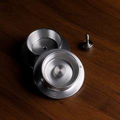 2X Replica Silver Nab Hub Adapters For 1/2&Prime; / 1&Prime; / 2&Prime; Studer A80 Recorders