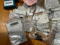 Vintage NOS Sony SuperScope Parts Lot Various Small Parts GREAT LOT GREAT PRICE