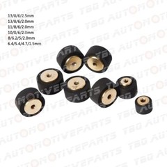 4PCS/set 13 * 7 *2.0、13 * 8 *2.0mm Copper Vintage Pinch Roller For SONY Technics
