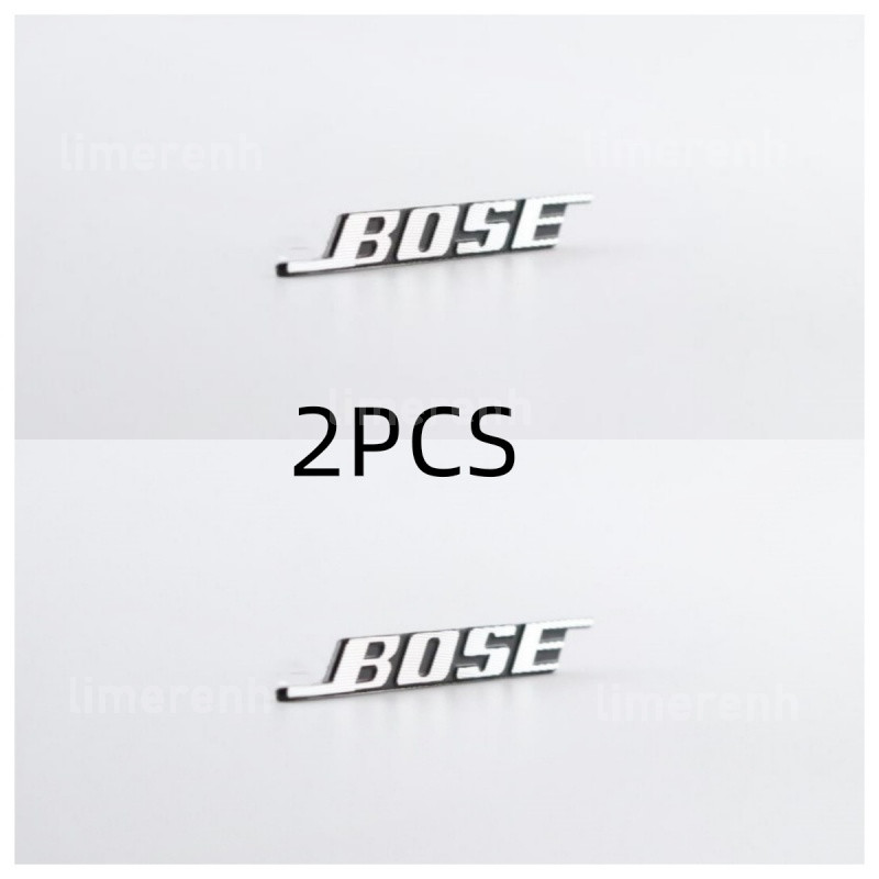 For BOSE Aluminum Logo Badge Replacement piece without feet 44mm x 5mm