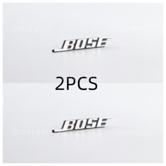 For BOSE Aluminum Logo Badge Replacement piece without feet 44mm x 5mm