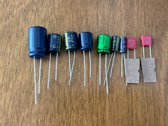 Pioneer PL-200 Speed Repair Kit Capacitor Upgrade High-Quality Turntable Recap