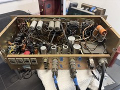 Ampex 354 TUBE reel to reel working 　as is