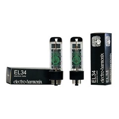 Electro Harmonix EL34B Factory Platinum Matched