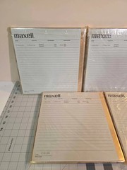 5 Maxell UD 35-180 Sound Recording Tape 3600 10.5 BLANK Reel to ReeL SEALED BAGS
