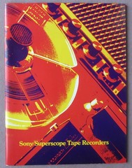 Orig 1969 Sony Superscope Tape Recorders Stereo Tape Deck Reel to Reel Catalog