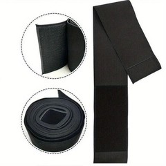 Wrapped Elastic Detachable Body Slimming Tummy Control Belt Black Comfort Relief