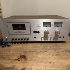 Akai CS-703D Stereo Cassette Deck Vintage Made in Japan Fully Tested Working