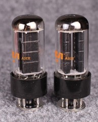 (2) NOS Sylvania (RCA Brand) 5Y3 GT Black Plate Rectifier Tubes ~ MATCHED PAIR!