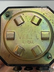 Pair Vintage Realistic Violet AT-50H L-Pad 8 Ohm Speaker Level Controls Japan