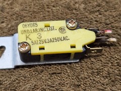 Akai GX-625 GX625 Reel To Reel Player Recorder Parts Switch 06Y0R5