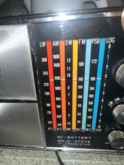 Vintage Ross RE-1954 Multi Band Radio AM FM SW LW Tested Works Japan