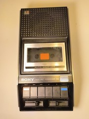 Vintage Sony TC-67 Cassette-Corder Tape Player Recorder – For Parts / Repair