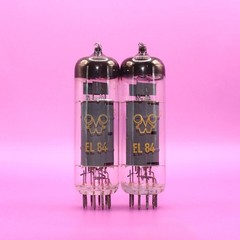 2x NOS EL84 RFT (6BQ5, E84L) Tested Matched Pair / New Old Stock / 2pcs in lot