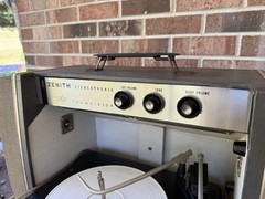 🍊Vintage 1960s Zenith Stereophonic Record Player All Transistor | Model SA55