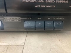 JVC TD-W118BK Stereo Cassette deck.*NICE!*