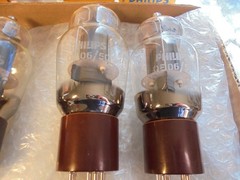 PHILIPS 807 + QE06/50 NOS QUAD OF NEW OLD STOCK NEW IN BOX VINTAGE VALVES TUBES