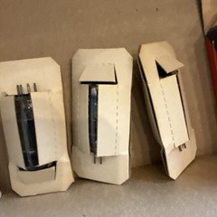 Lot Of 5: Delmonico 6AV6 Tubes NOS NIB Made In Japan Tu18
