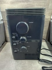 Vintage Sony Mega Watchman FD-500 B&W TV Am/Fm Receiver Radio Works