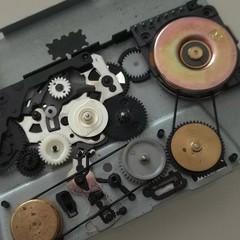 100pcs Cassette Recorder Belts Assorted 40-135mm Rubber Drive Repair Kit
