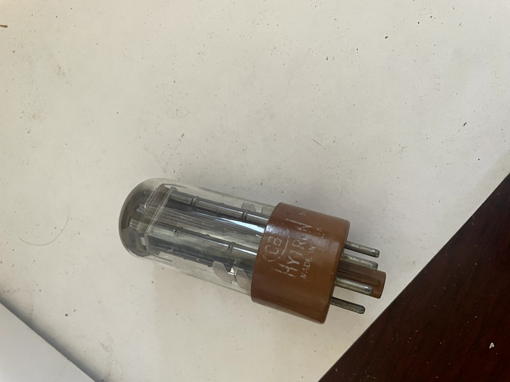 Vintage Cbs Hytron 5Y3W Vacuum Tube