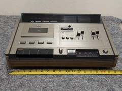 Vintage 70s AKAI GXC-75D Auto Reverse Audio Cassette Tape Player Recorder TESTED