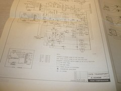 ORIGINAL Teac A-3340S – Service Manuals W/ Schematics, Parts List, Complete – EX
