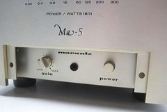 Vintage Marantz MA-5 Monoblock Power Amplifier Champagne Gold Japan Audio JUNK**