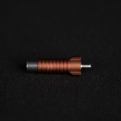2X OTARI PIONEER Universal Trident Screw Bronze Sleeves Screw Diameter 3.0mm
